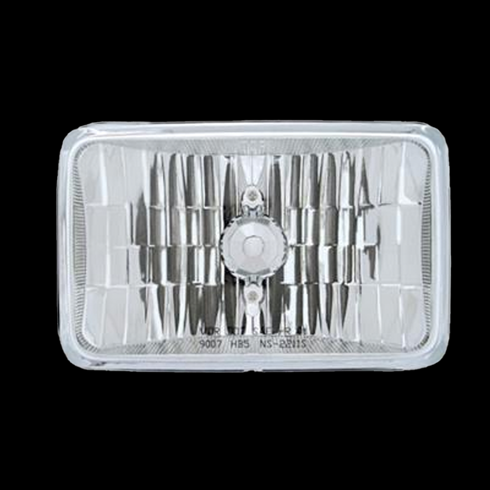 4" x 6" Crystal Headlight - High & Low Beam