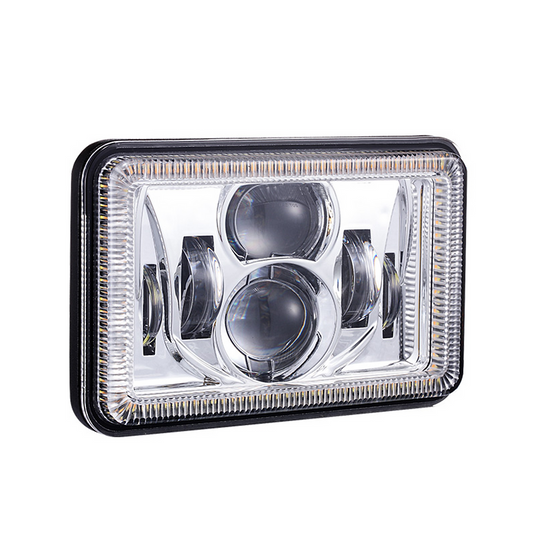 4" x 6" Projector LED Headlight DRL & TURN