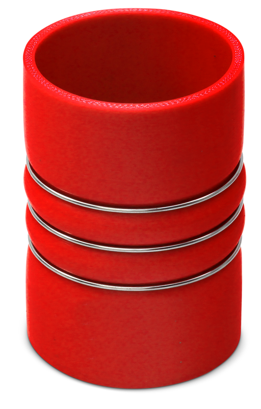 4″ x 6″ RED SILICONE HOT INTAKE CHARGE AIR HOSE SLEEVE