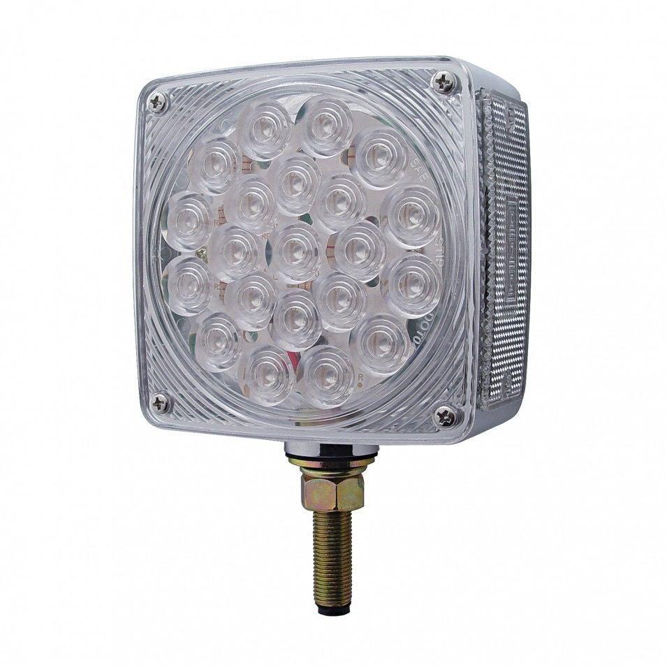 45 Led Double Face Turn Signal - Clear Lens -Driver - Lighting & Accessories