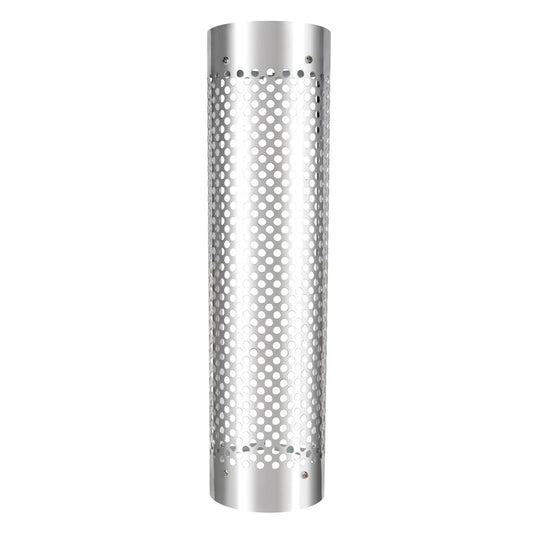 48" Tall 270 Degree Stainless Exhaust Muffler Shield For 10" Diameter