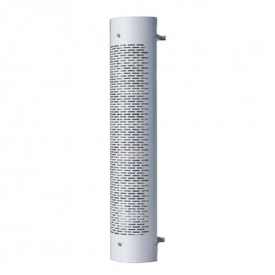 48" Tall 270 Degree Stainless Exhaust Muffler Shield For 10" Diameter