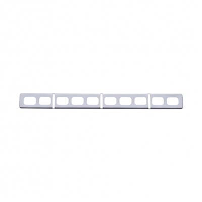 48510 Freightliner Stainless Button Panel Trim Cover
