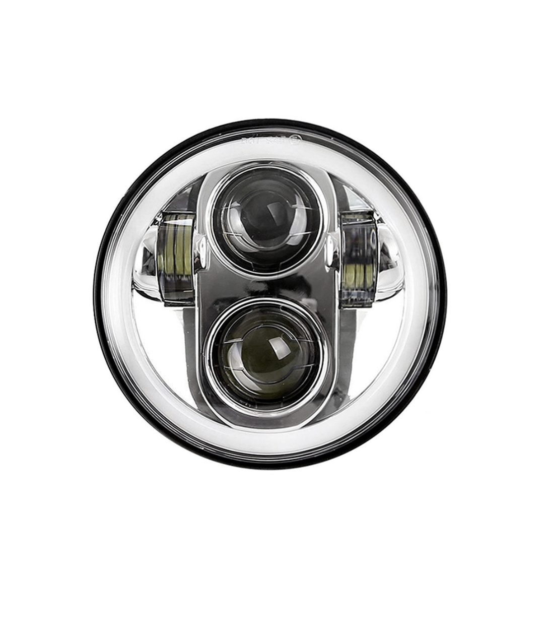 5 3/4" ROUND PROJECTOR LED HEADLIGHT -  (CHROME)