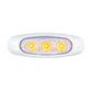 5 LED Reflector Clearance/Marker Light With Side Ditch light - Amber