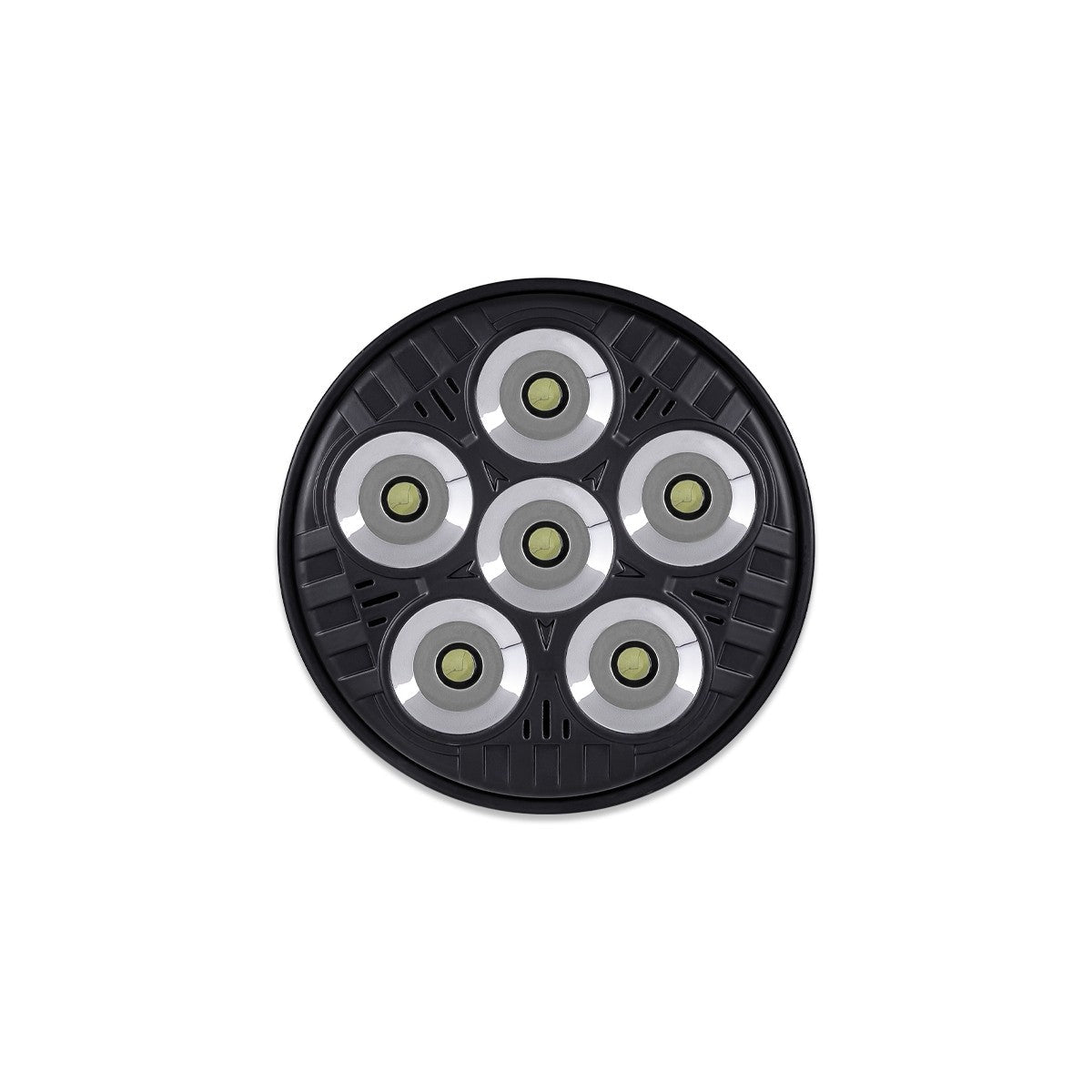 5" Legacy Series 4411 Replacement Black Round Spot Beam Led Work Light (6 Diodes)