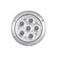 5" Legacy Series Chrome Round Spot Beam LED Work Light With Flange Mount (6 Diodes)