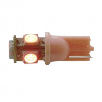 5 Red Led 360 Degree 194 Bulb