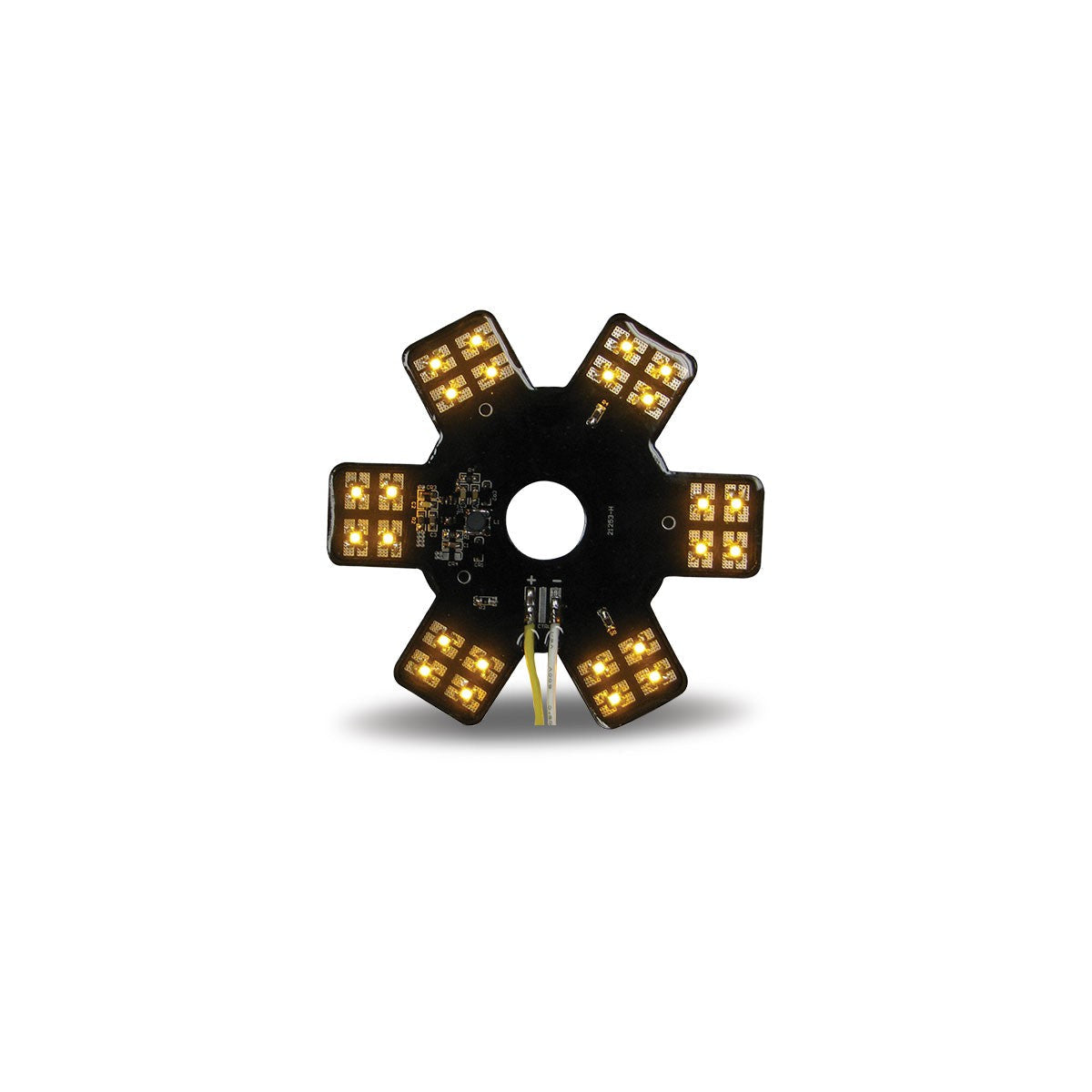 5" Star Amber LED for 13'' Donaldson Air Breather (24 Diodes)