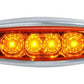 5" Star Led Clearence Amber/Amber
