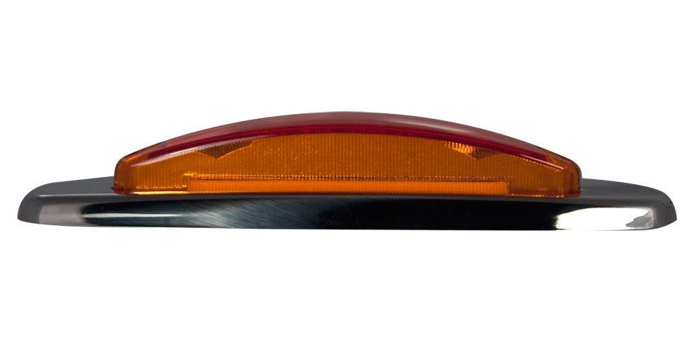 5 Oval 4 Led Light (Amber Leds / Amber Lens) - Lighting & Accessories