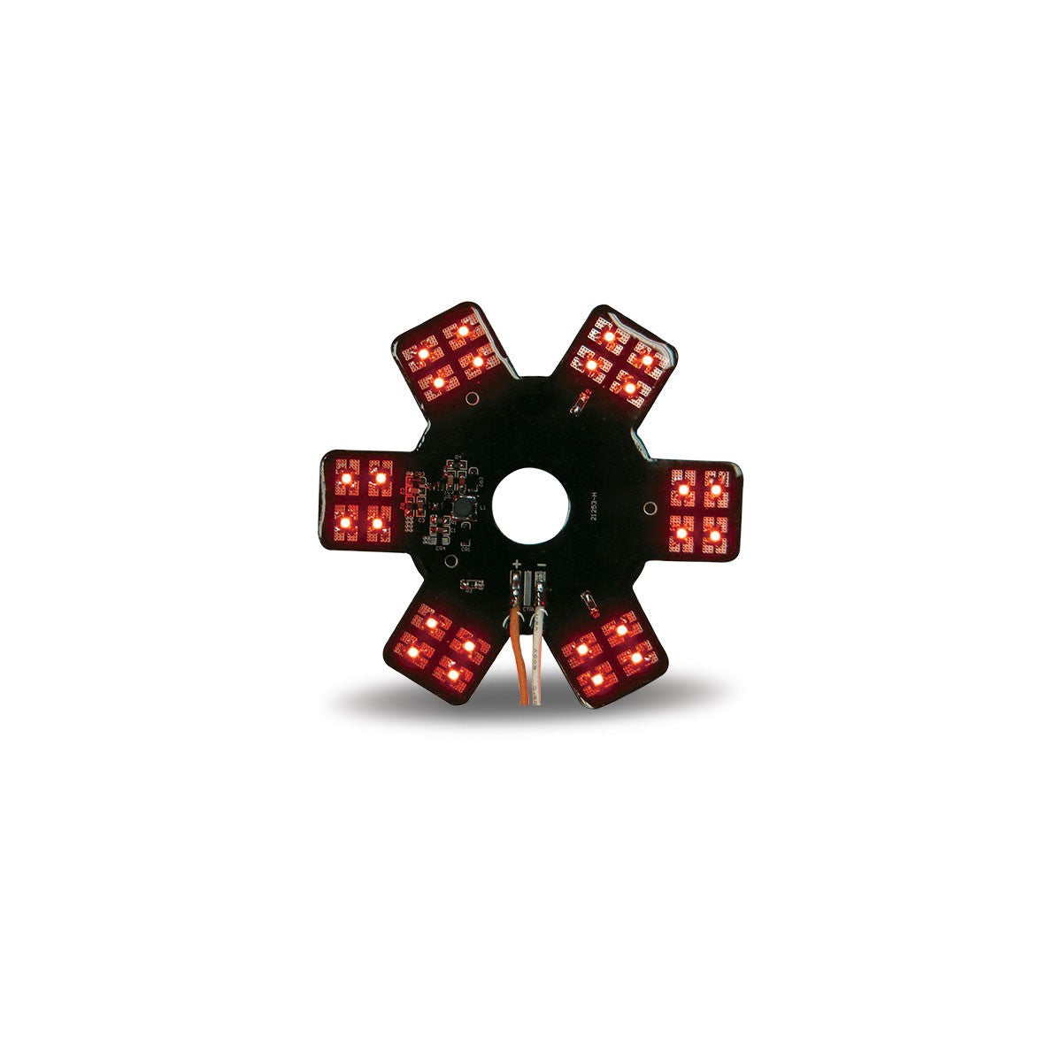 5" Star Red LED for 13" Donaldson Air Breather (24 Diodes)