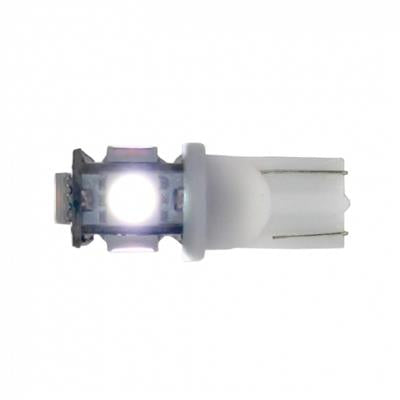 5 White LED 360 Degree 194 Bulb