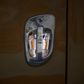 6 AMBER LED CHROME DOOR HANDLE COVER FOR 2008-2017 FREIGHTLINER CASCADIA - DRIVER