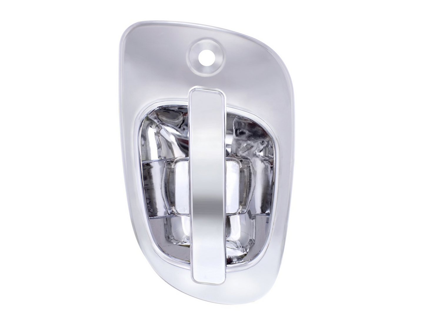 6 AMBER LED CHROME DOOR HANDLE COVER FOR 2008-2017 FREIGHTLINER CASCADIA - PASSENGER
