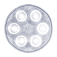 6 Led 4 Back-Up Light - White W/ Clear Lens - Lighting & Accessories