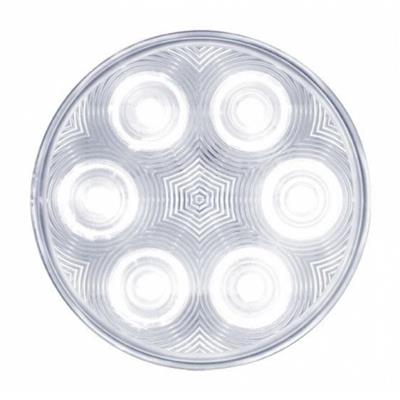 6 LED 4" Back-Up Light - White LED w/ Clear Lens
