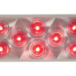 6 Oval 10 Led Light (Red Leds / Clear Lens) - Lighting & Accessories