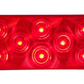 6 Oval 10 Led Light (Red Leds / Red Lens) - Lighting & Accessories