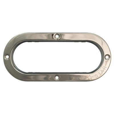 6 Stainless Steel Safety Oval Ring - & Restraints