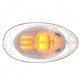 7 LED Freightliner Turn Signal Light - Amber LED/Clear Lens
