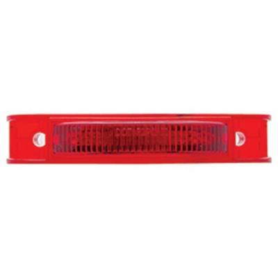 7 Red LED Rectangular Clearance/Marker Light - Red Lens