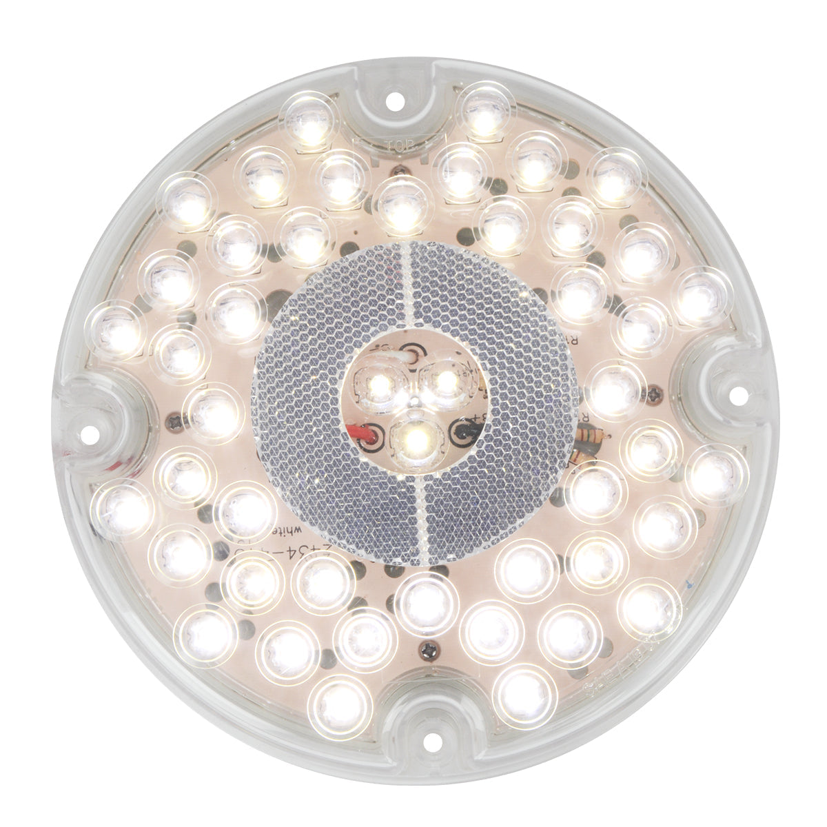 7” School Bus Light White Back Up