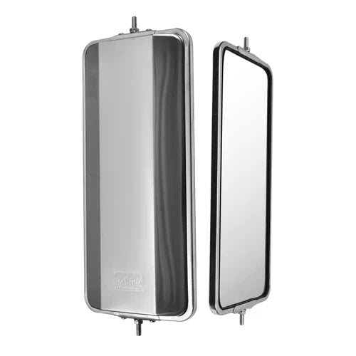 7" X 16" Stainless Steel West Coast Mirror (Not heated)
