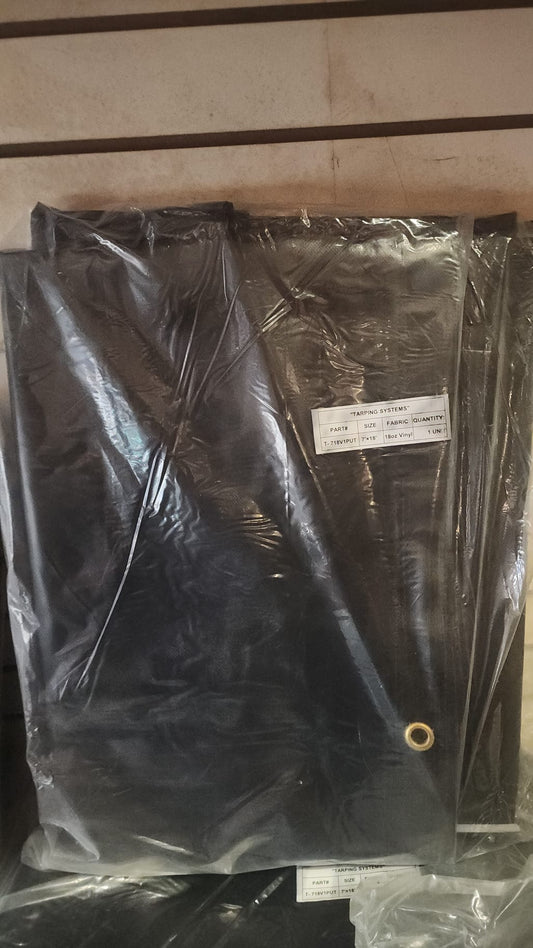 7' x 18' 18OZ. Vinyl Tarp (OLD T-718V1PC)