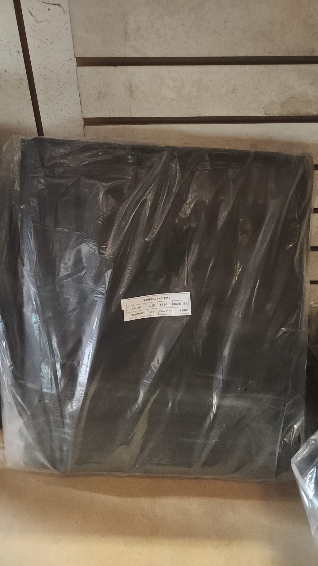 7' x 20' 18OZ. Vinyl Tarp (New T-720V1PUT)