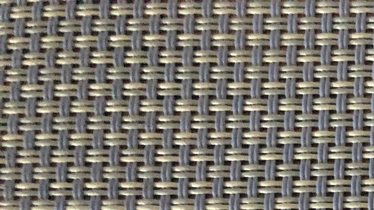 7' x 24' Mega Mesh Tarp with pocket on one ned and grommets and spline on other end.