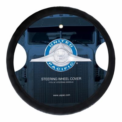 70135- 18" Perforated Leather Steering Wheel Cover - Blue