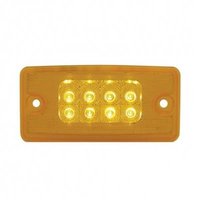 8 Amber Led Freightliner Century/Columbia/FLD Rectangular Reflector Cab