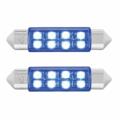 8-SMD High Power LED 211-2 Light Bulb - Blue (2 Pack)