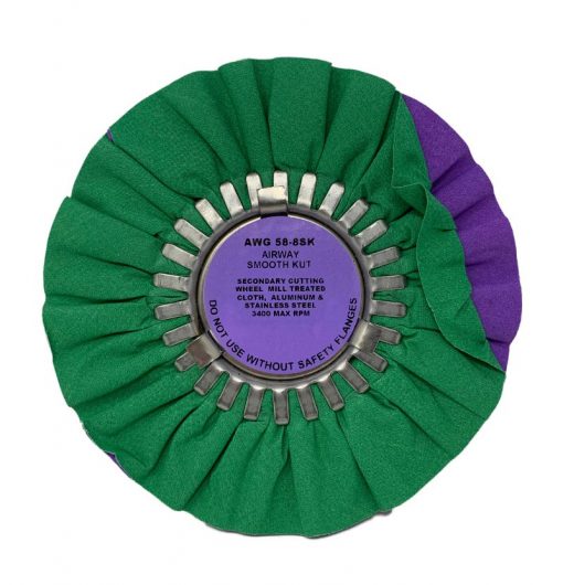 8″ Smooth Kut Secondary Cut Airway Wheel (Joker) Signature Series