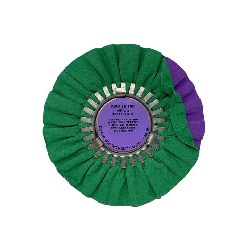 8″ Smooth Kut Secondary Cut Airway Wheel (Joker) Signature Series