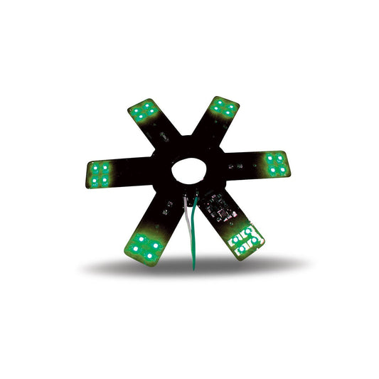 8" Star LED for 15" Donaldson & Vortox Air Cleaners - Green