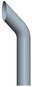 8" x 60" Bullhorn Stack (OD) Chrome