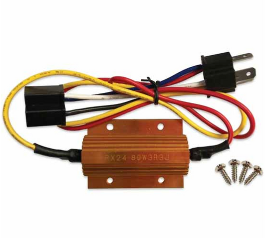 80 Watt Load Resistor For LED Headlight Conversions With 3 Prong Plug-Ins