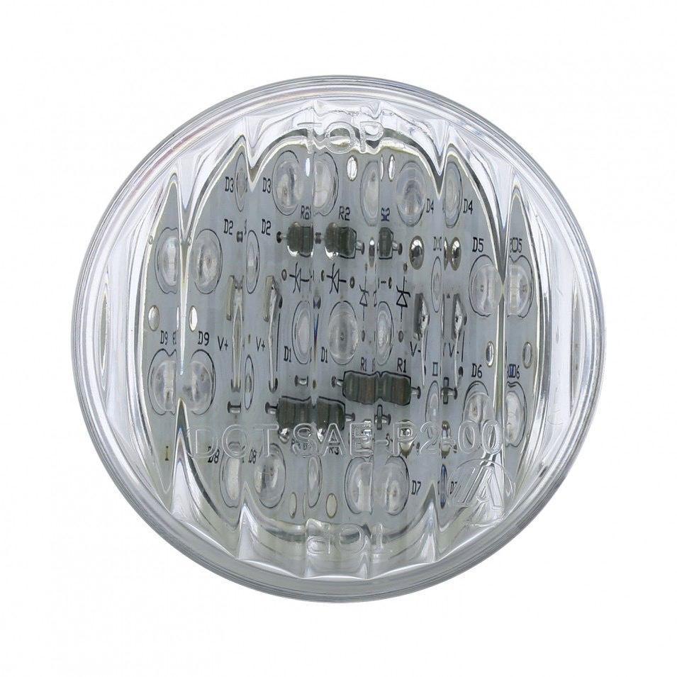 9 Led 2 Clearance/marker Light - Amber Led/clear Lens - Lighting & Accessories