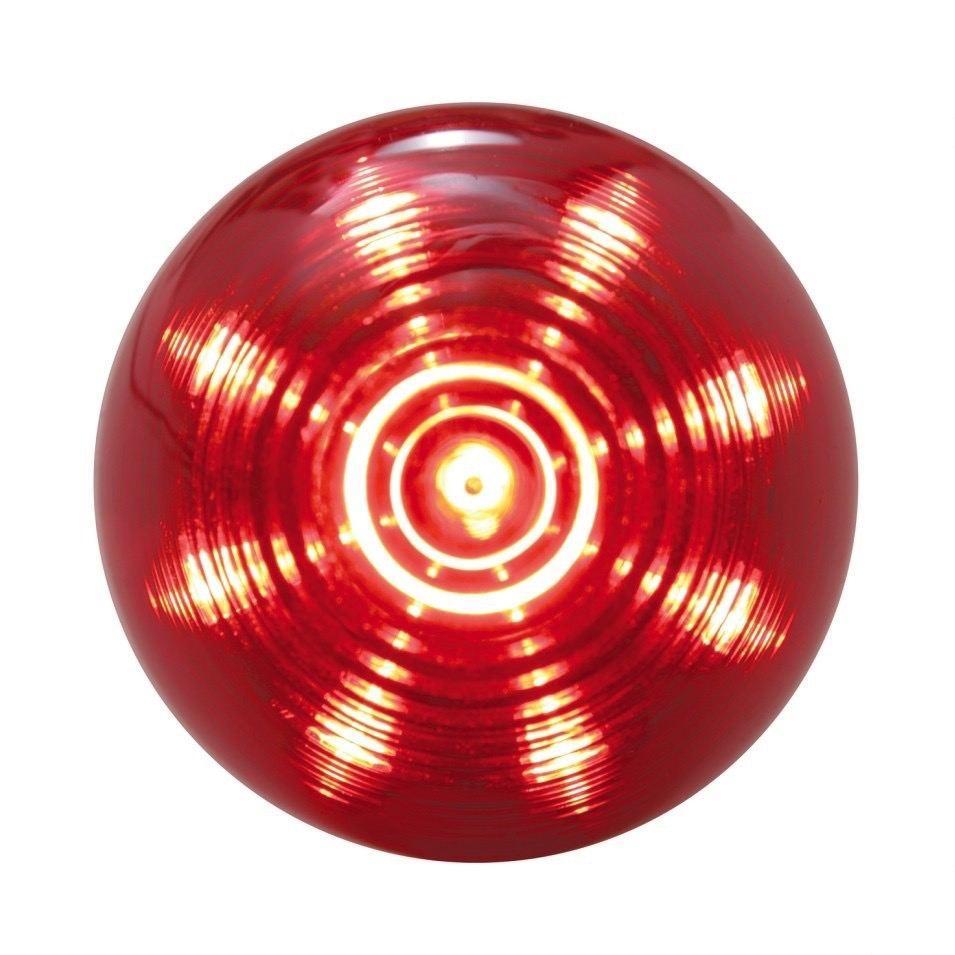 9 Led 2 Beehive Clearance/marker Light - Red Led/red Lens - Lighting & Accessories