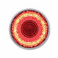 9 LED 2" "MIRAGE" Clearance/Marker Light - Red LED/Clear Lens