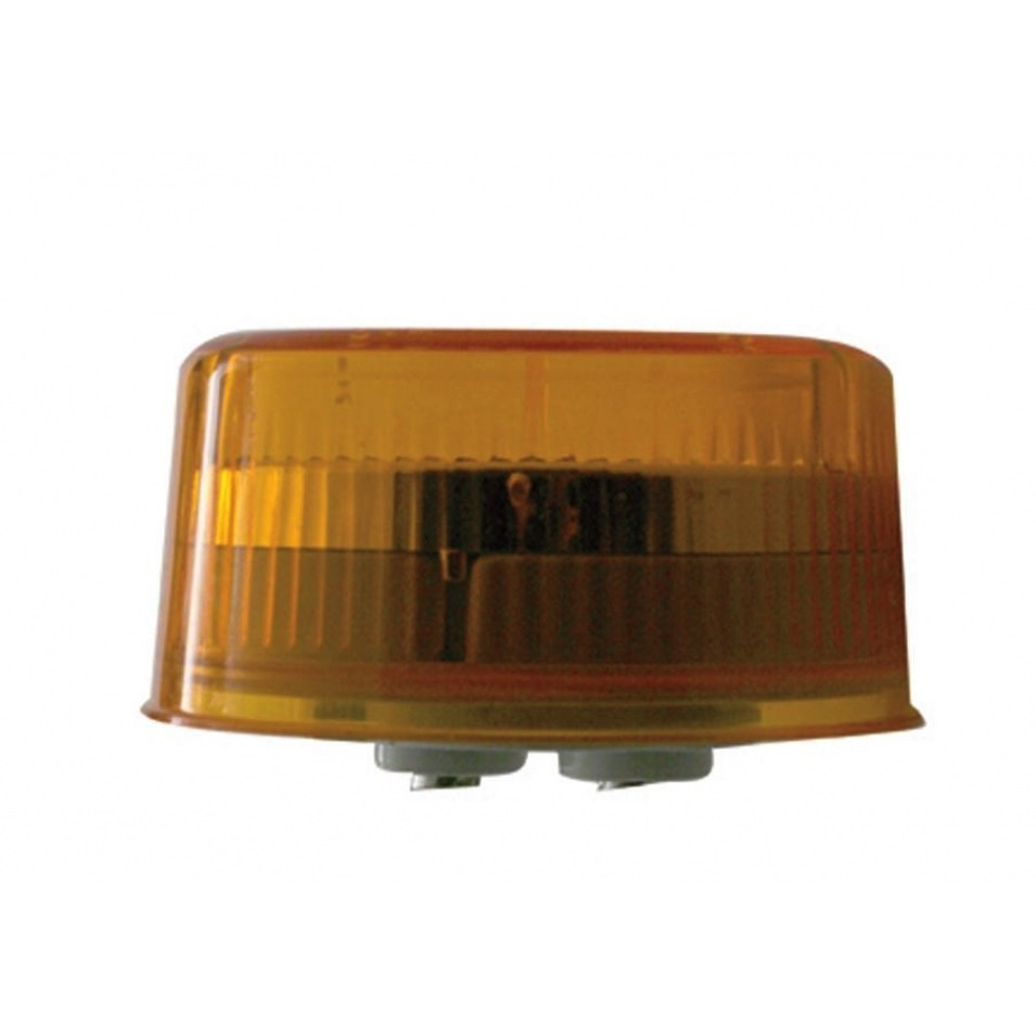 9 Led 2 Reflector Clearance/marker Light - Amber Led/amber Lens - Lighting & Accessories