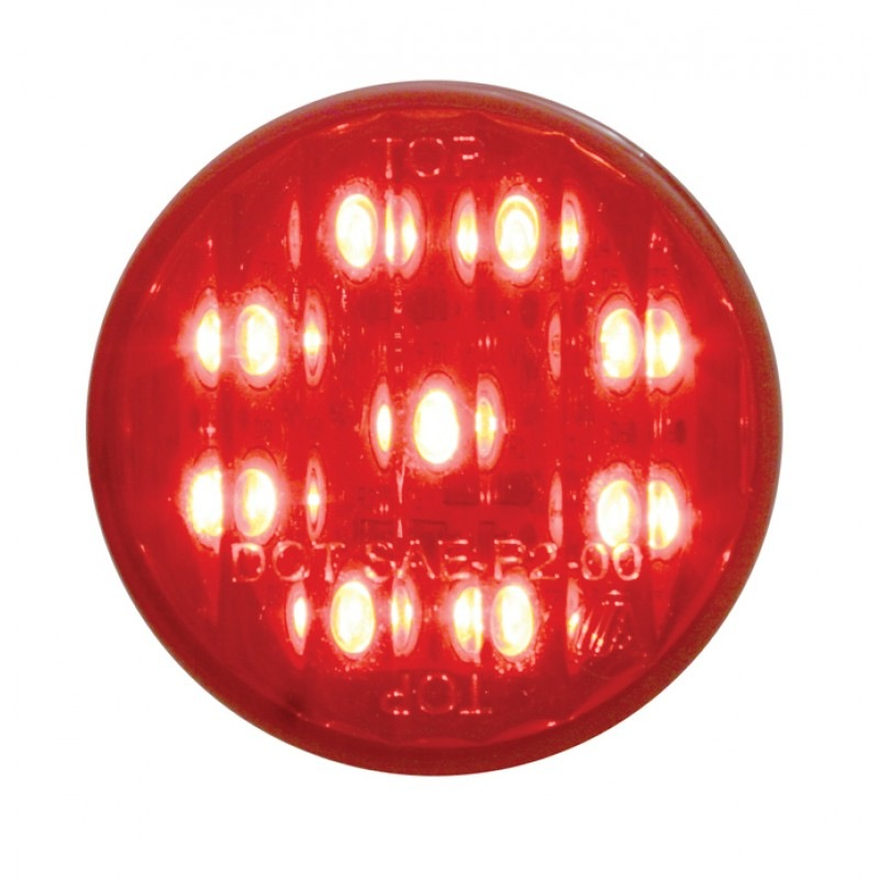 9 Led 2 Clearance/marker Light - Red Led/red Lens - Lighting & Accessories