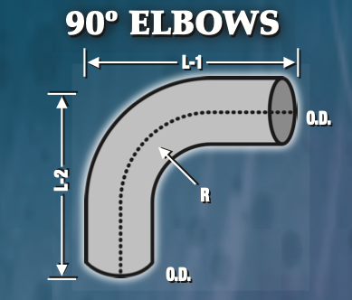 90 Degree Elbow Chrome