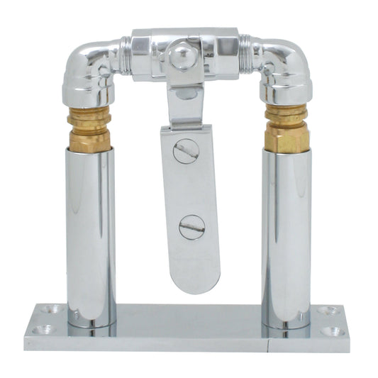 Air Valve Levers & 4" Floor Mount Stands for Train Horn.