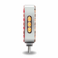 Amber/Red Turn & Marker to Purple Auxiliary Square Reflector Double Face LED Light – Double Post | 38 Diodes | Clear Lens