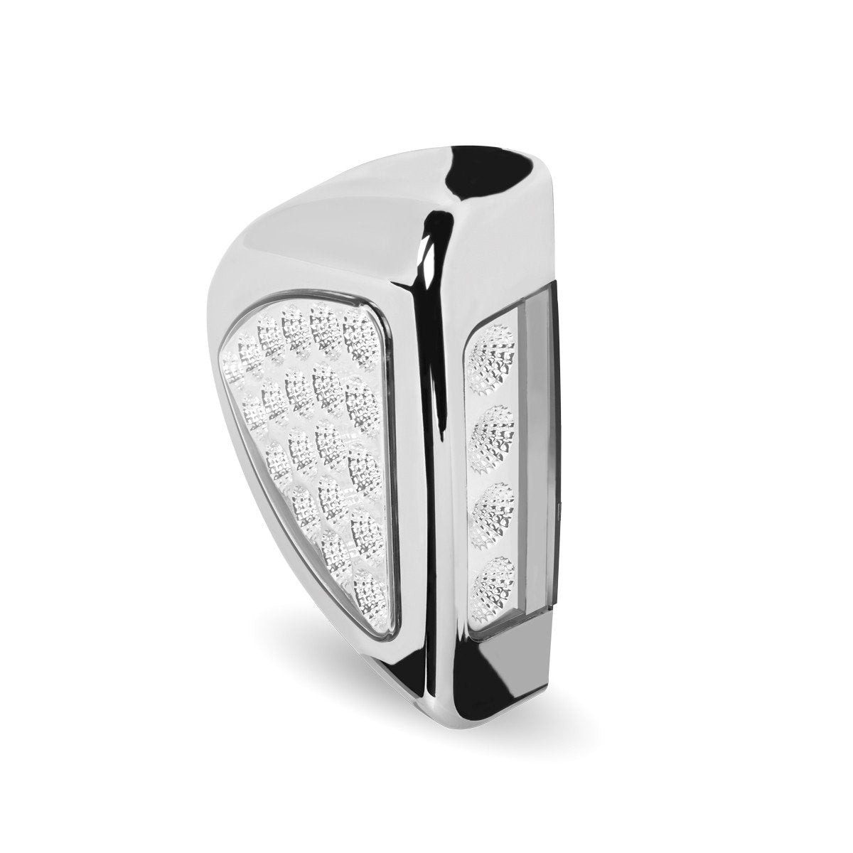 DUAL REVOLUTION CLEAR AMBER TURN SIGNAL & MARKER TO GREEN AUXILIARY LED PETERBILT SIDE HEADLIGHT Lighting & Accessories