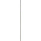 Antenna Whip 3' Fiberglass White (Red Cap, Usa Star)