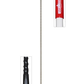 Antenna Whip 4' Fiberglass White (Red Cap, Usa Star) Fw-4-White